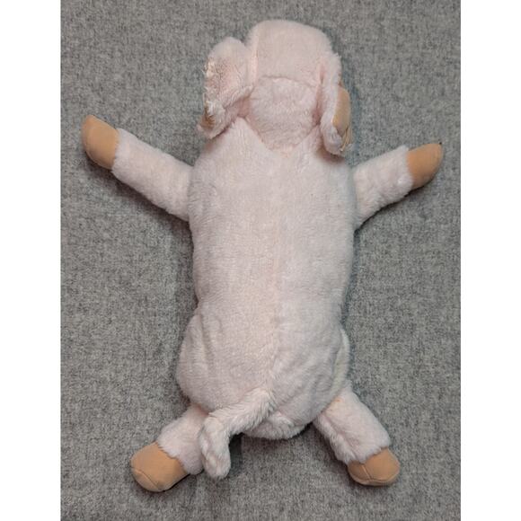 Baby Pig Pink Plush Stuffed Animal Toy and Realistic Hand Puppet EUC - Picture 4 of 11